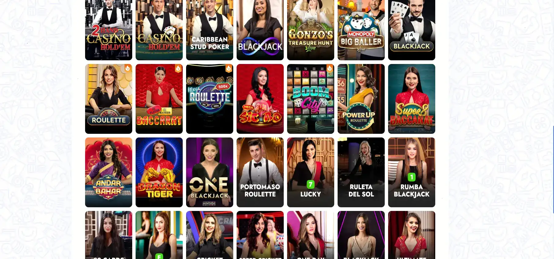 Мобильная версия казино Unlim на телефоне